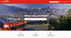 Desktop Screenshot of city-sightseeing.com